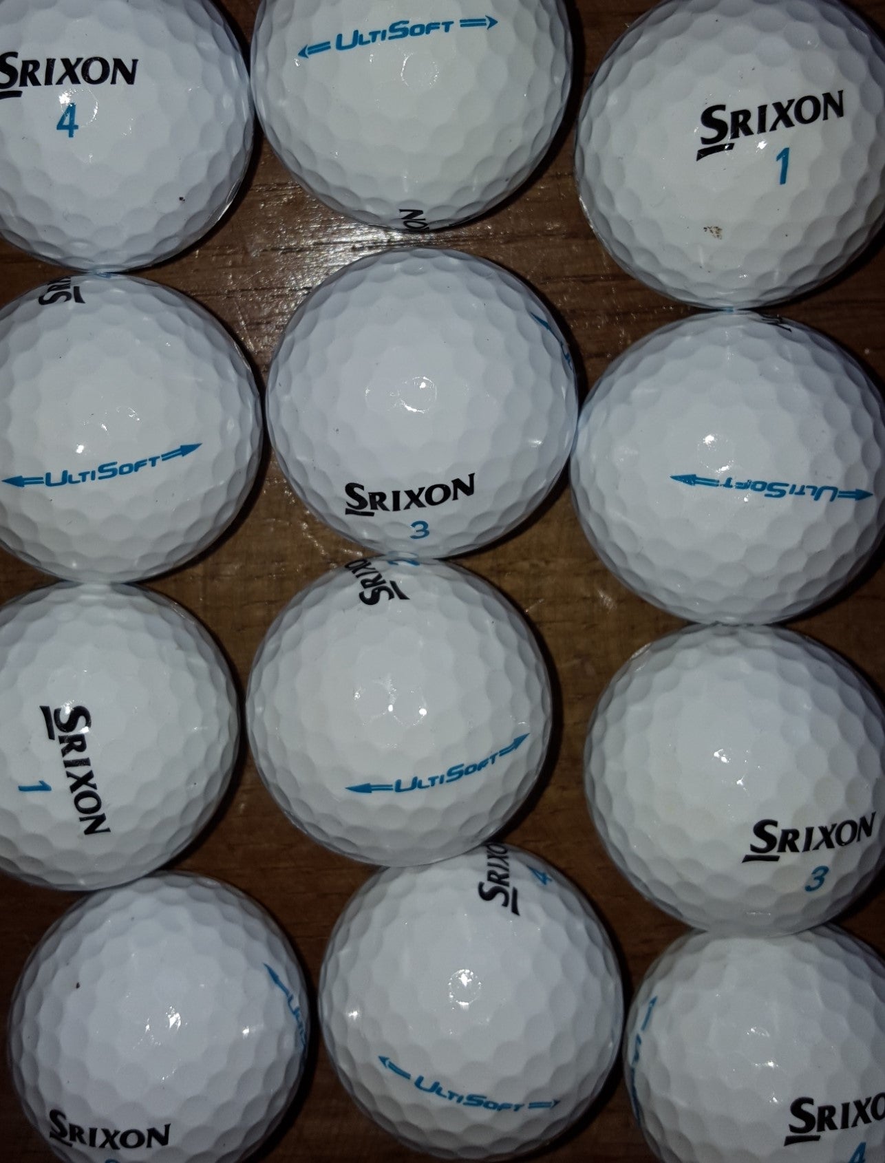 PACK DE 12 SRIXON ULTISOFT